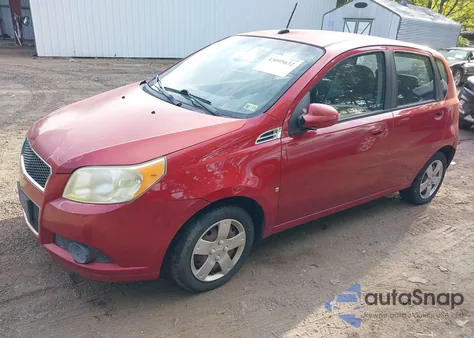 2009 Chevrolet Aveo Lt from USA, damaged, VIN KL1TD66E39B321854